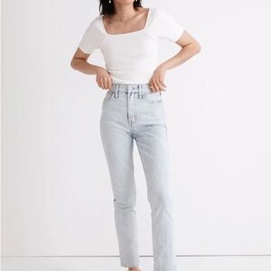Madewell Light Blue Denim. The Perfect Vintage Jean in Torrance Wash